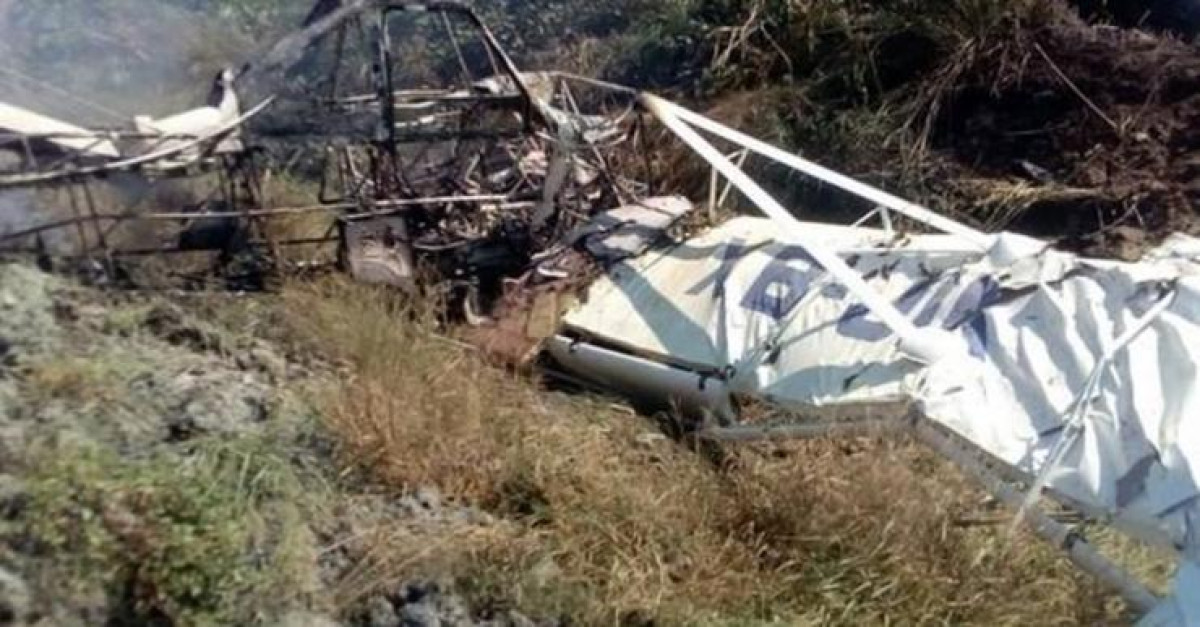Deja un herido desplome de avioneta en Chiapas