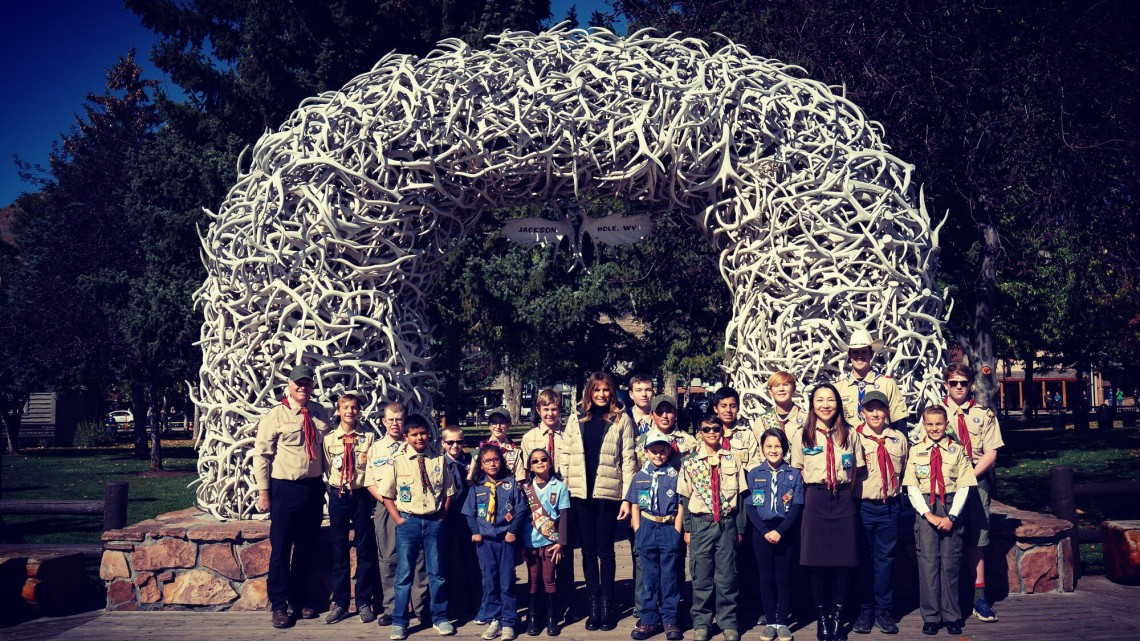 Melania viaja a Wyoming para promover “Be Best”