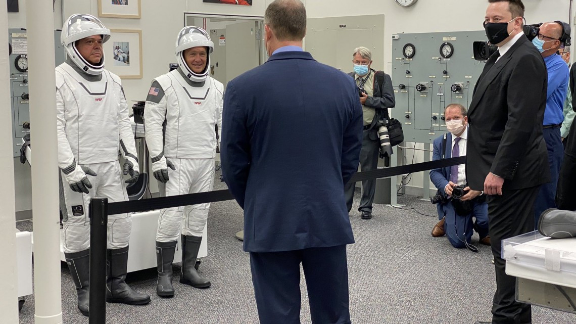Posponen lanzamiento del Space X, desde Florida por mal tiempo