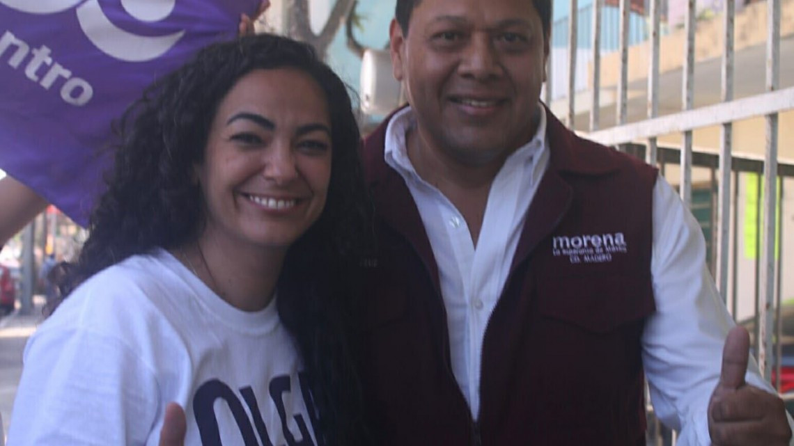 Olga convence a los electores de Madero de votar por AMLO