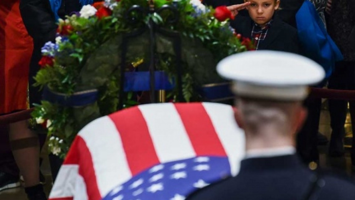 Miles recuerdan a Bush padre en EU