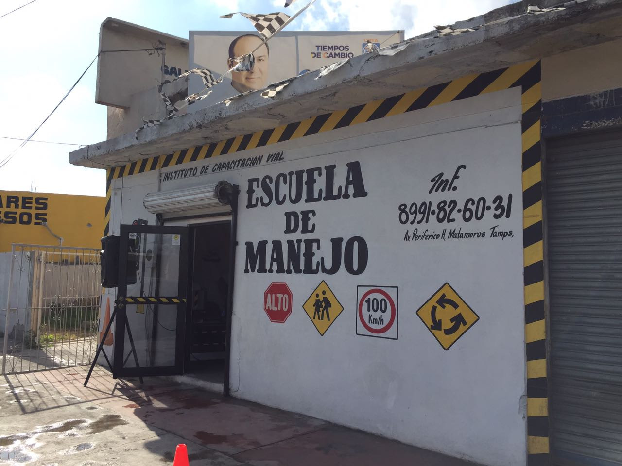Llega la primera escuela de manejo en Matamoros