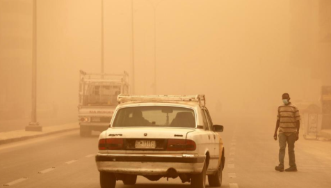 Tormenta de arena deja un muerto y miles de personas hospitalizadas en Irak