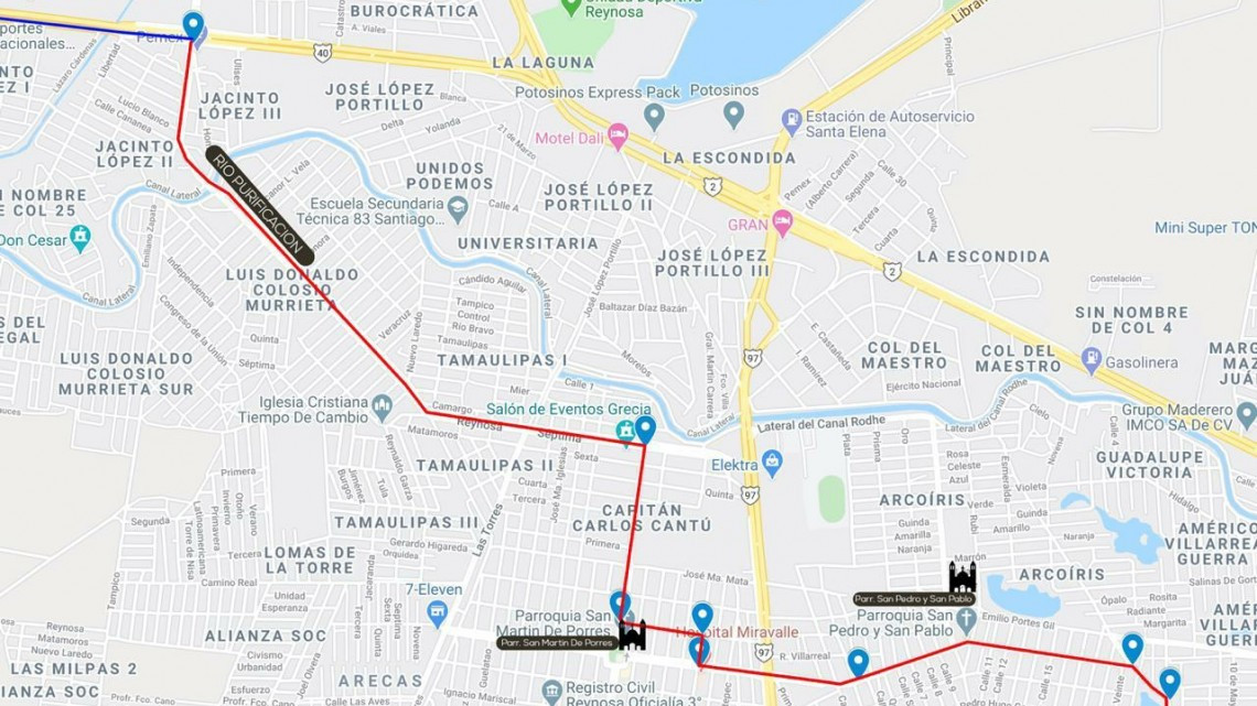 Obispo de Matamoros bendecirá Reynosa desde los cielos