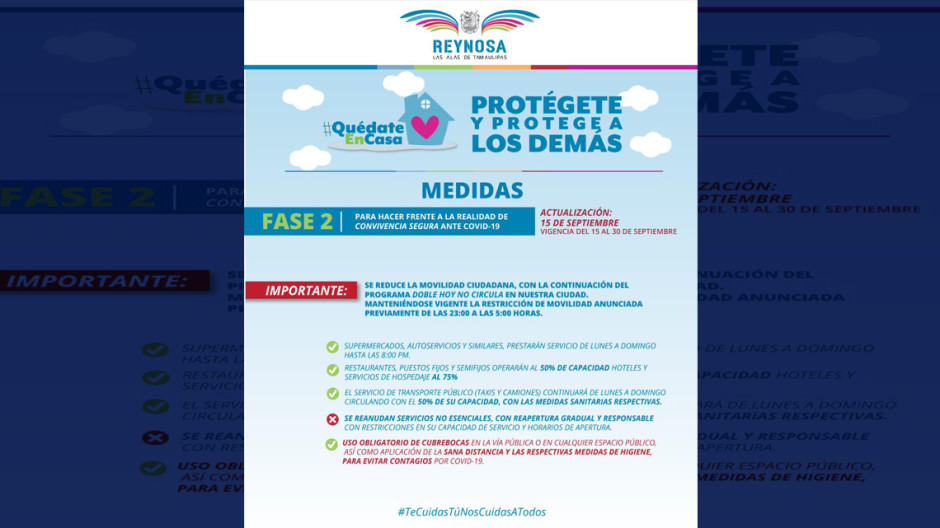 Exhortan a no bajar la guardia para evitar COVID-19 