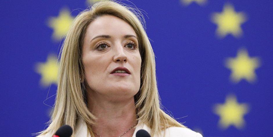 Roberta Metsola, nueva presidenta de la Eurocámara