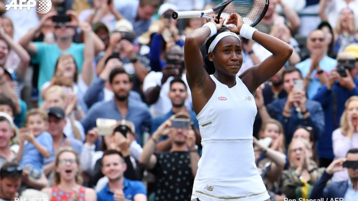 La tenista de 15 años que eliminó a Williams de Wimbledon 