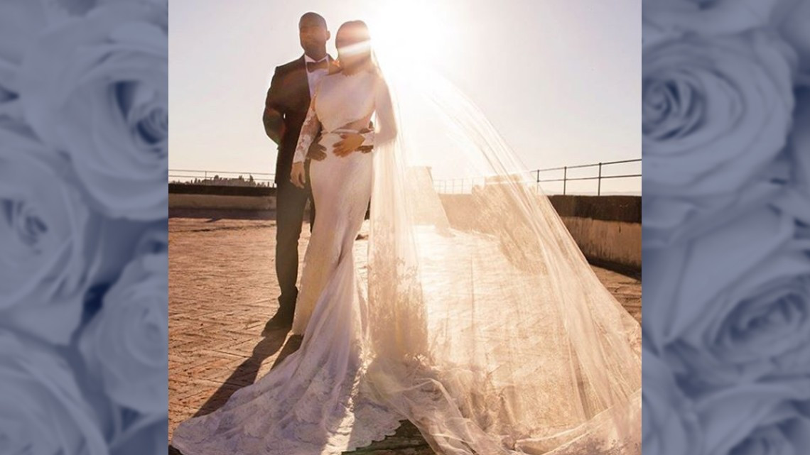 Kim Kardashian publica fotos inéditas de su boda con Kanye West