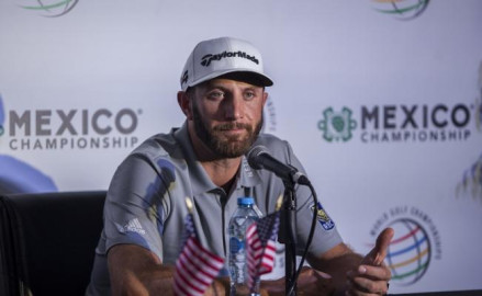 Dustin Johnson contento por volver a tierras aztecas