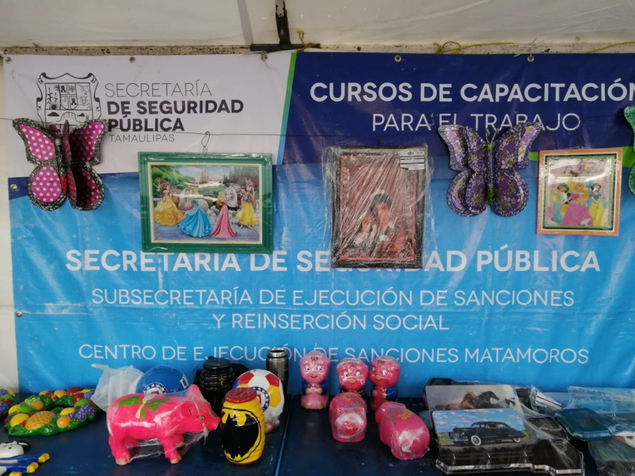 Solicitan Reos del CEDES Matamoros apoyo a través de exposición de sus productos
