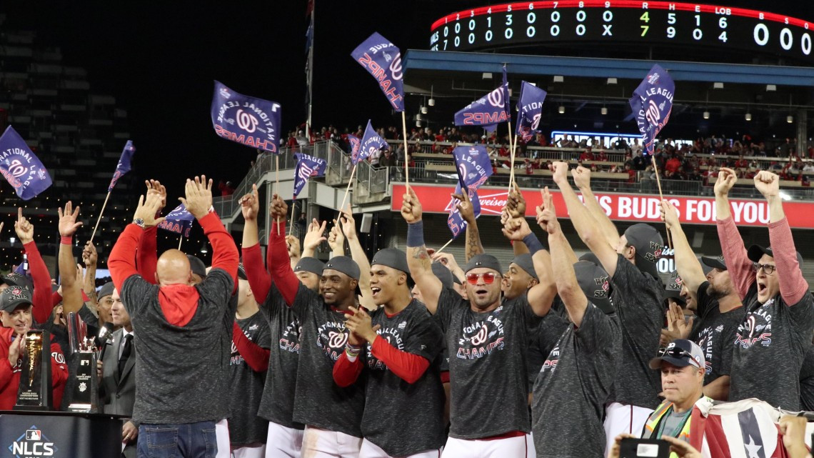 Nationals va a su primer Serie Mundial en la historia