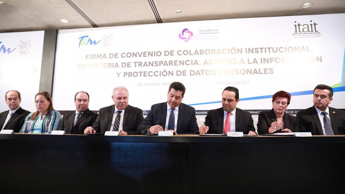 FGCV asiste a firma de convenio en CDMX