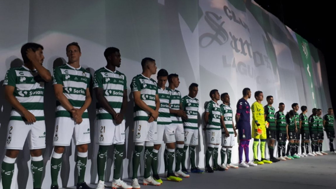 Presenta Santos Laguna sus nuevos uniformes