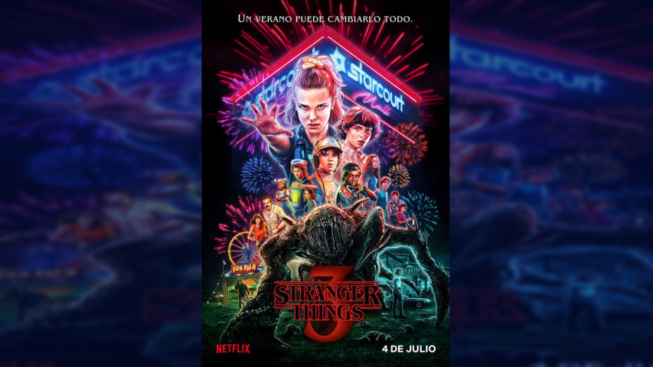 Revelan nuevo póster de ‘Stranger Things 3’