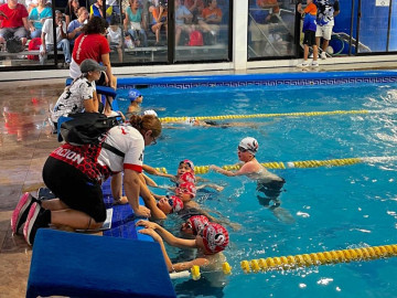 Gobierno de Reynosa apoya a nadadores y ellos responden con medallas 