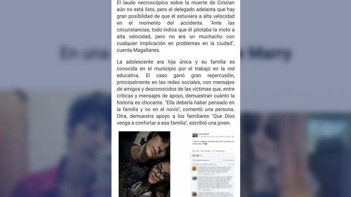 La triste historia de amor que está estremeciendo a Facebook