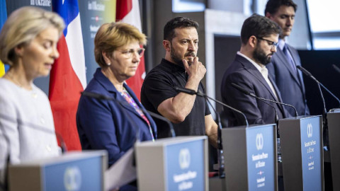 Cumbre de Paz de Ucrania cierra con una declaración no firmada por 12 países