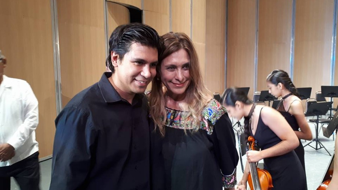 Maki agradece invitación al "Encuentro de la Juventud Sinfónica Tamaulipeca"