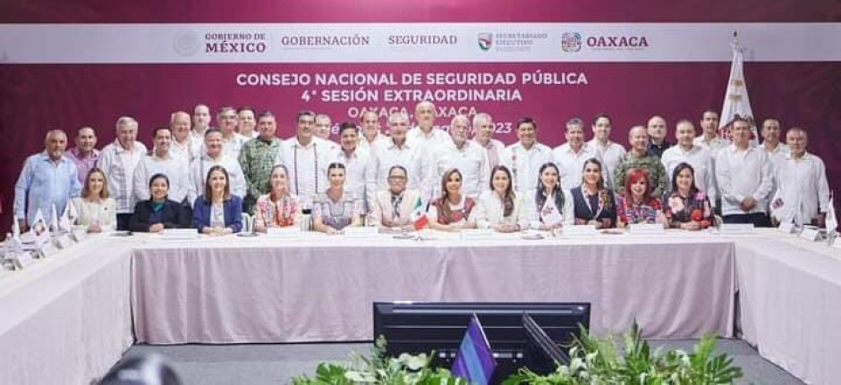 Participa Tamaulipas en cuarta sesión extraordinaria del Consejo Nacional de Seguridad Pública