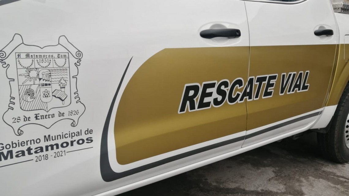 Continúa programa de “Rescate Vial” en nueva dirección de Protección Civil de Matamoros