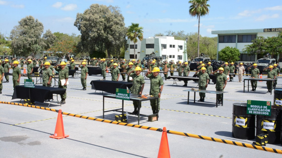 Presente alcaldesa en ceremonia de Destrucción de Armas