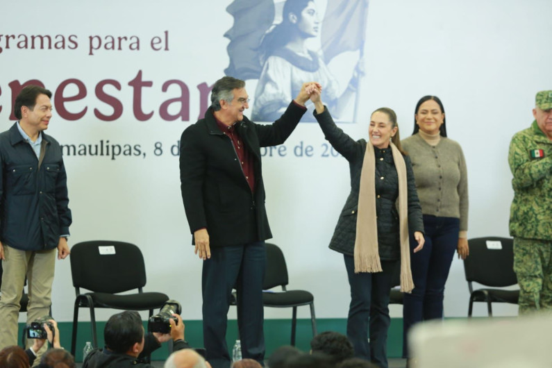 Presidenta Claudia Sheinbaum refrenda apoyo a Tamaulipas