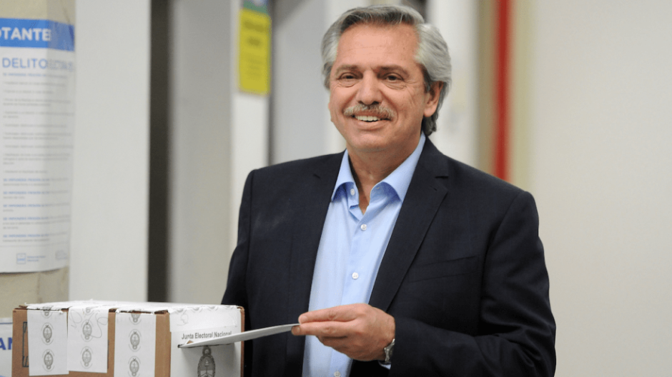 Alberto Fernández, virtual ganador la elección presidencial en Argentina