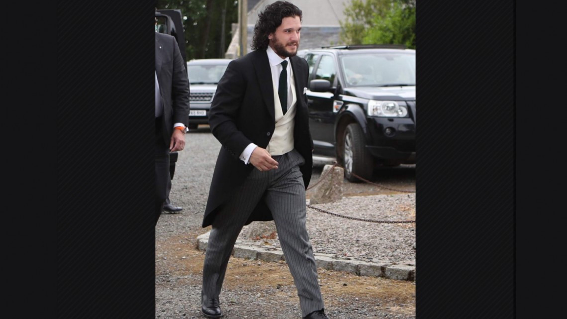 Kit Harington y Rose Leslie se casan al más puro estilo de 'Juego de tronos'