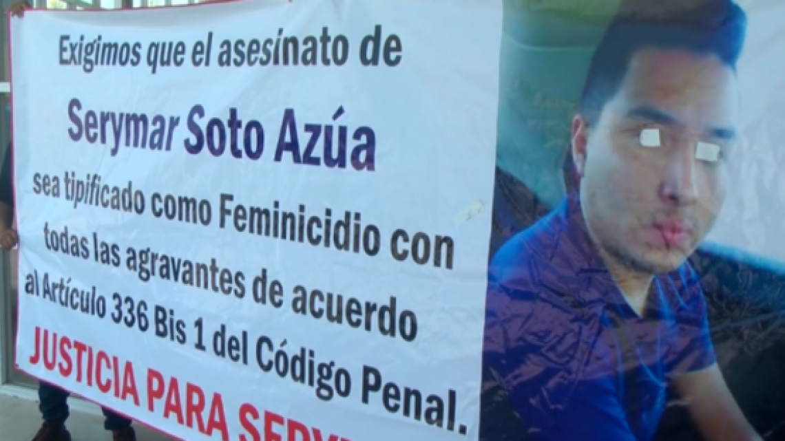 "Los machos nos matan en México", exhiben a feminicidas