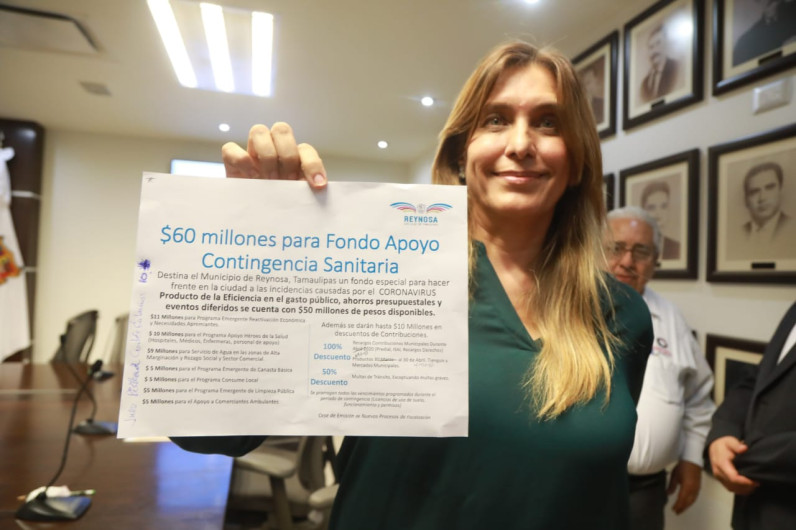 Los ciudadanos no están solos: Alcaldesa de Reynosa
