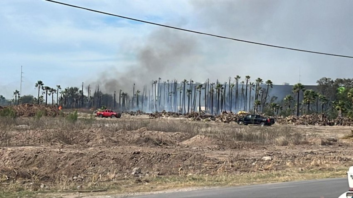 Se registra incendio al sur de la ciudad de McAllen