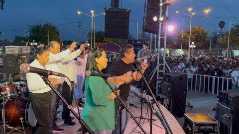 Oran por la paz en Nuevo Laredo más de 10 mil personas