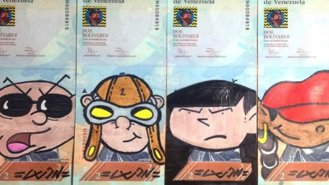 “Intervienen” bolívares en protesta de devaluación