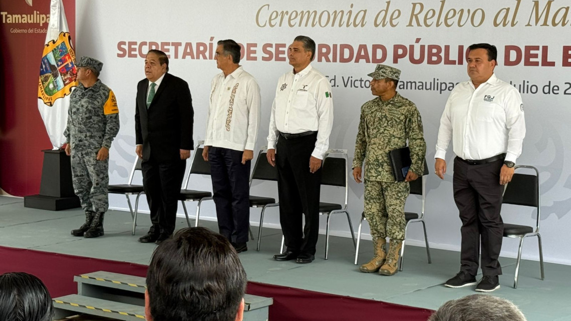  Realizan relevo de mando en Seguridad Pública