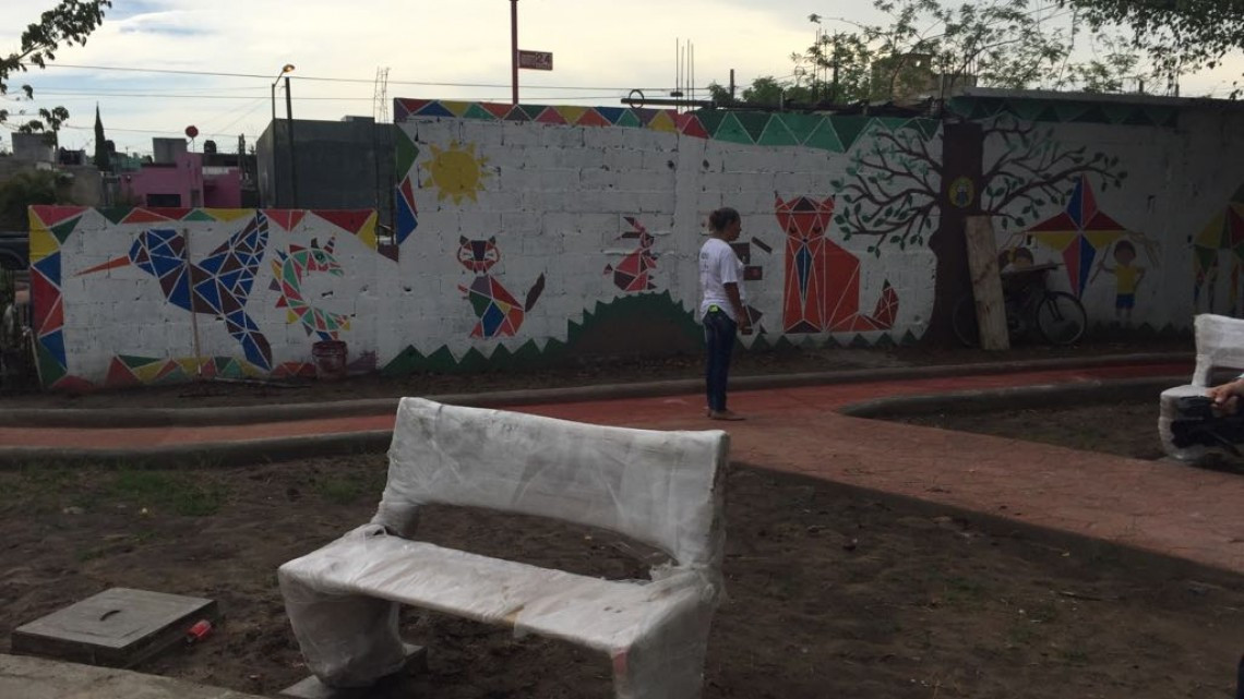 Se mejoran áreas de esparcimiento para fortalecer el tejido social.