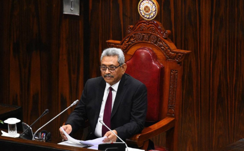 Presidente de Sri Lanka abandona el país tras protestas