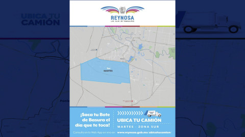 Programa de recolección de basura para este martes 