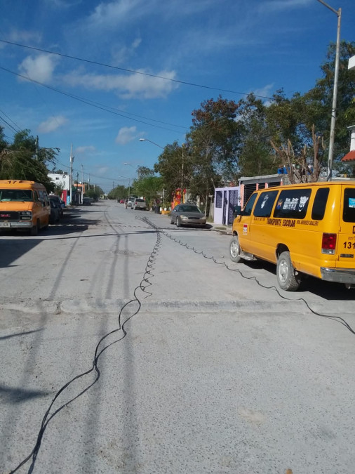 Rehabilitación de alumbrado público cadyuva a seguridad de las familias