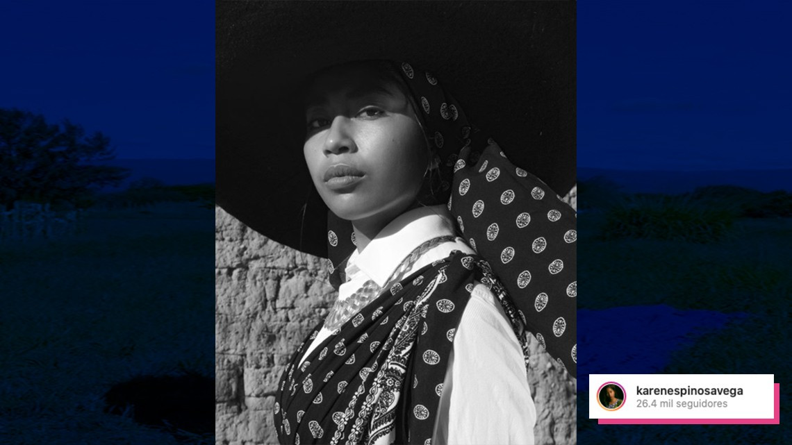 Karen Vega, la primera modelo oaxaqueña en Vogue