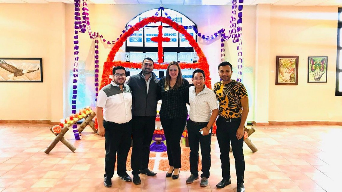 Realizan exposición de altares de muerto en el museo del Agrarismo