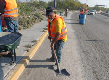 Permanente trabajo del Gobierno de Carlos Peña Ortiz en colonias de Reynosa