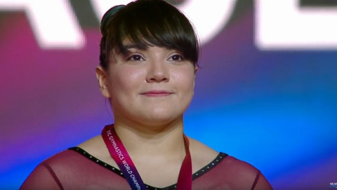 Alexa Moreno hace historia en Mundial de Gimnasia
