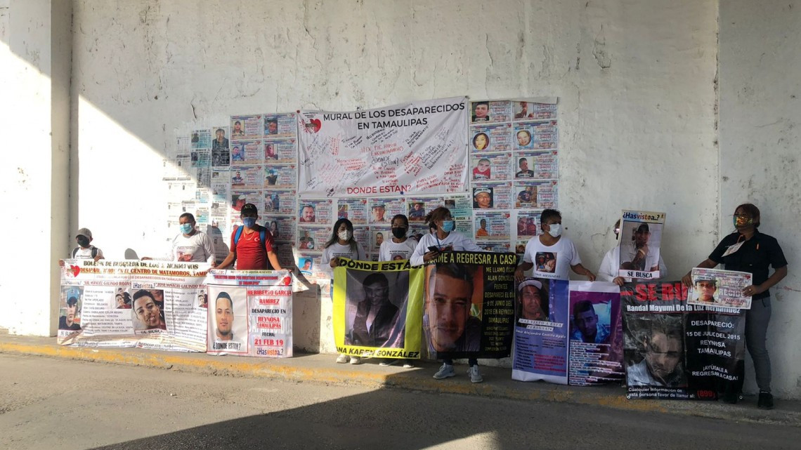 Otorgan espacios para "Mural de desaparecidos en Tamaulipas"