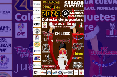 Invitan a participar en el Segundo Festival Santa Rock 2024 para toda la familia