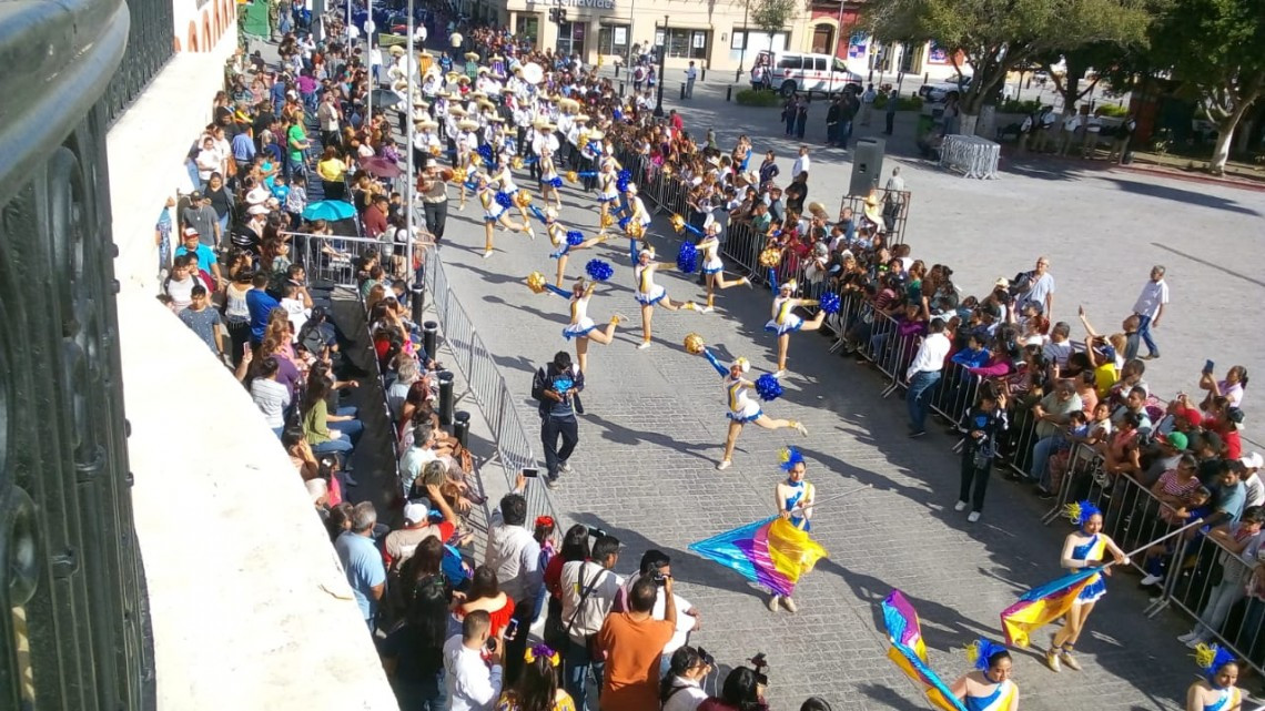 Mucha participación y saldo blanco en el desfile de la Revolución: Mario López