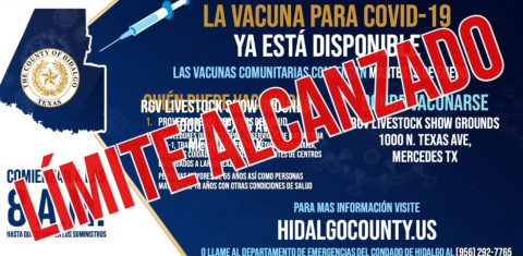 Vacunas de COVID 19 en Mercedes han llegado al límite