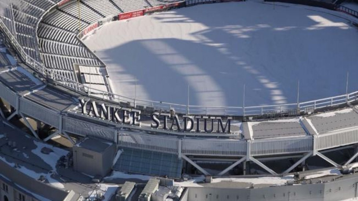 Intensa nevada cancela juego de apertura de los Yankees
