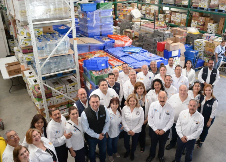 Entregan recursos para construir cámaras de frío en Banco de Alimentos