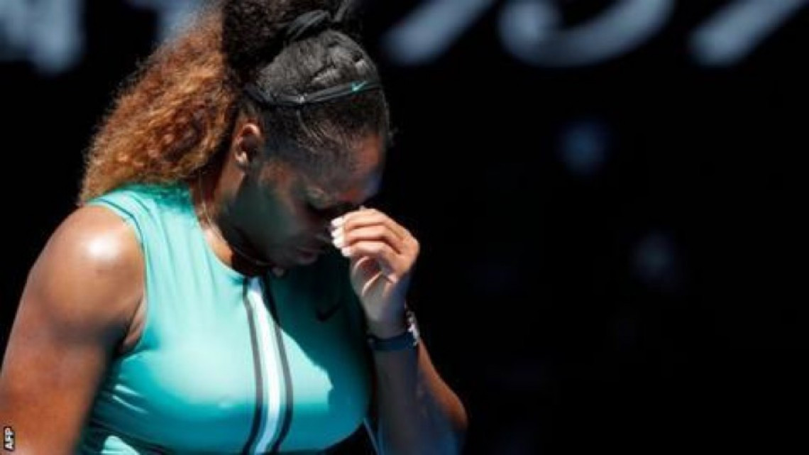 Serena Williams es eliminada del Abierto de Australia 