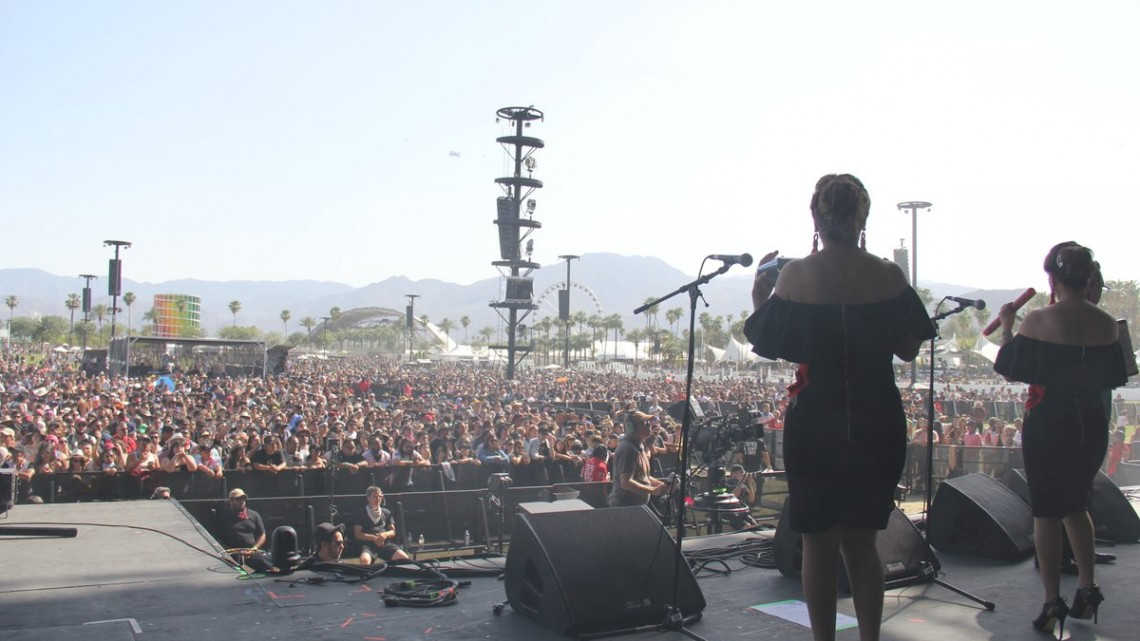 Los Ángeles Azules pusieron sabor a Coachella